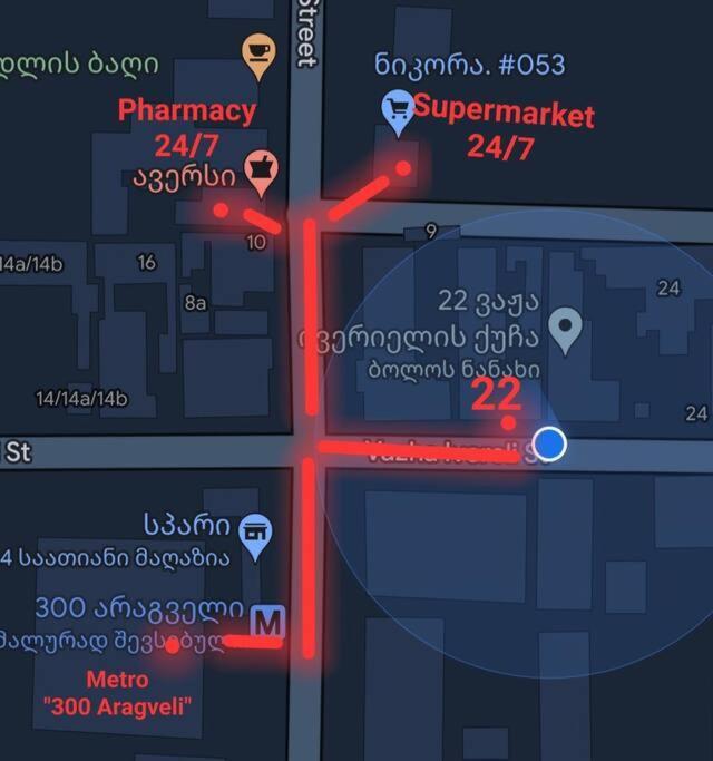 Appartamento Flat 22 Tbilisi Esterno foto